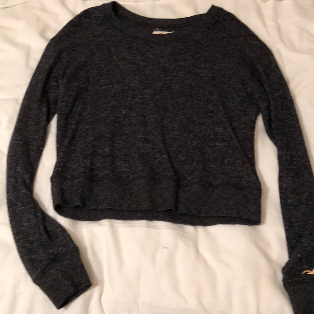 semi-cropped sweater